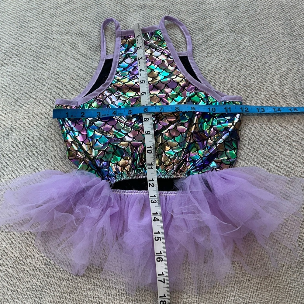 NEW Mermaid Dog Halloween Costume Small/Medium Puppy Pet Siren Purple - Picture 3 of 5